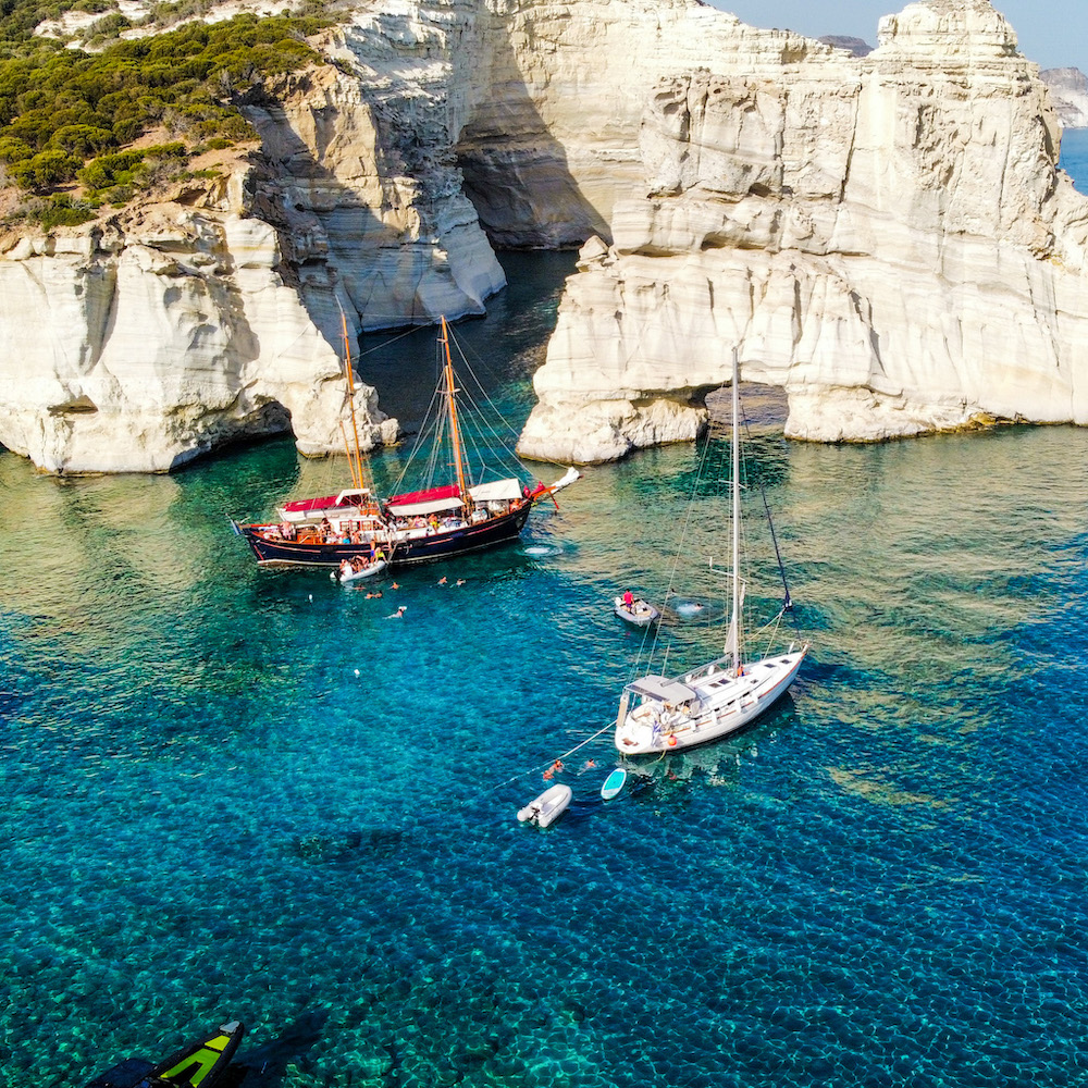 Home Page OSCAR PRIVATE SAILING Cruises Milos Greek Islands